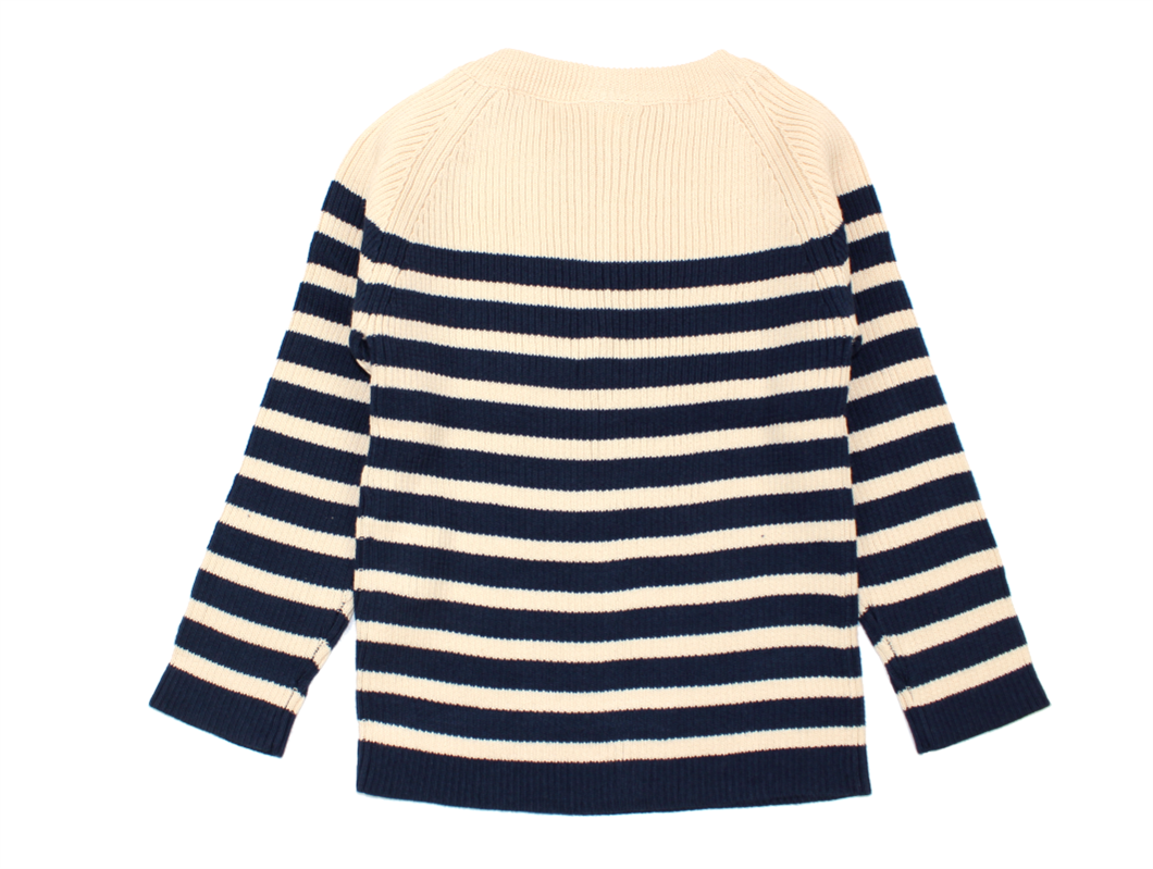 FUB babysweater striber | Økologisk | UDSALG spar op til 40%