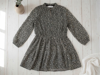 Sofie Schnoor Girls kjole sort mønster