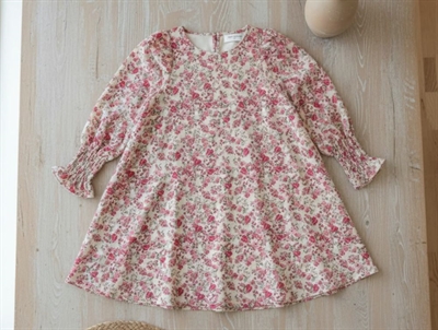 Sofie Schnoor Girls kjole bright pink blomster