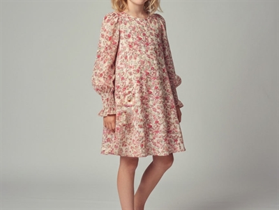 Sofie Schnoor Girls kjole bright pink blomster