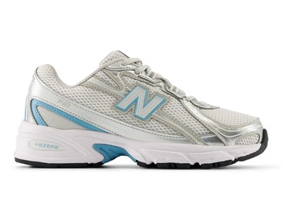 New Balance 740 sneaker grey matter med snørebånd