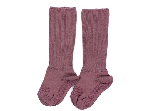 Gobabygo Misty Plum Bambusstrømper (2-pak) - Str.        3-4y 27-30