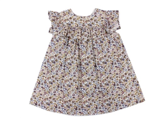 Huttelihut Kjole Crowny Kaylie Sunshine Ocean - Str. 5y 110cm