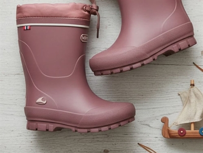 Viking old rose/dark pink vintergummistøvle Jolly Warm