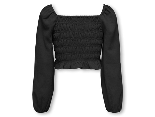 Kids Only Black Puff Sleeve Top
