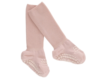 GoBabyGo skridsikre bambusstrømper i soft pink