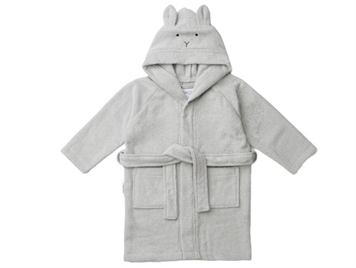 Liewood Rabbit Dumbo Grey Badekåbe Lily - Str. 1-2y 80/92cm