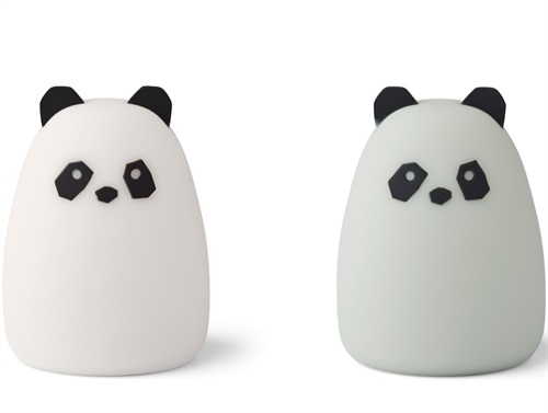 Liewood Panda Creme De La Creme/dove Blue Natlampe Callie (2-pak)