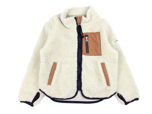 Liewood Sandy/tuscany Rose Teddy Fleecejakke Nolan - Str. 5y 110cm