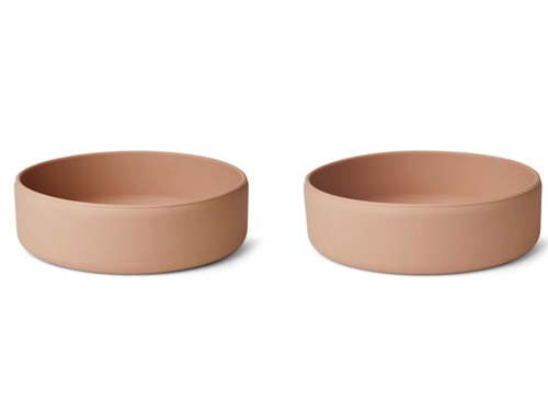 Liewood Pale Tuscany/tuscany Rose Mix Skåle Damina Silikone (2-pak)