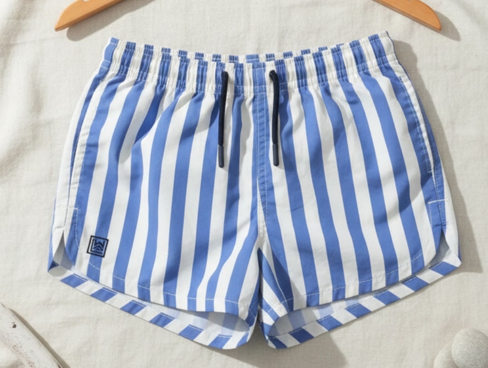 Liewood Riverside Creme De La Creme Badeshorts Aiden Upf 40+ Stripes - Str. 1.5y 86cm