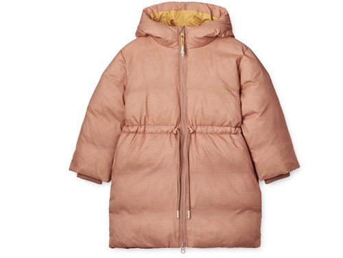 Liewood Tuscany Rose Mix Puffer Down Vinterjakke Bille - Str. 3y 98cm