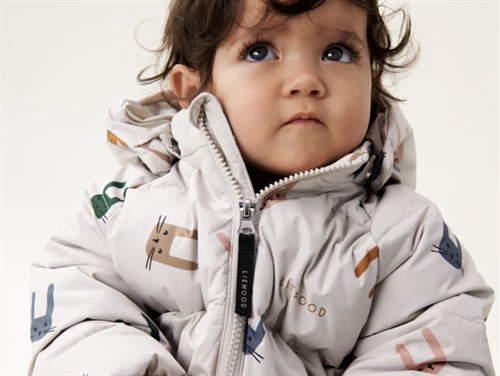 Liewood Bunny/sandy Down Puffer Vinterjakke Polle - Str. 2y 92cm