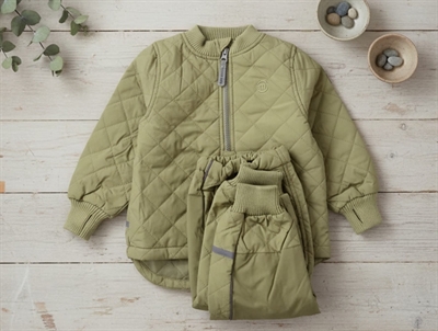 Mikk-line olive gray termosæt