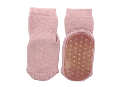 Mp Strømper Wood Rose Uld Med Gummisåler - Str. 25/28