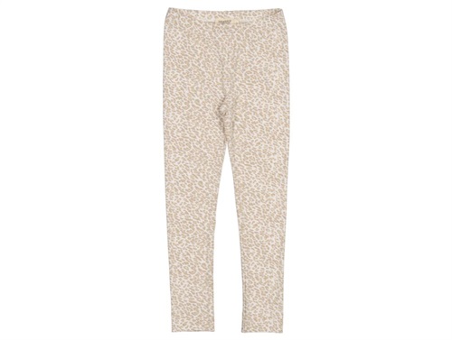 Marmar Leggings Beige Leo - Str. 4y 104cm
