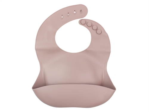 Mushie Warm Taupe Hagesmæk Silikone