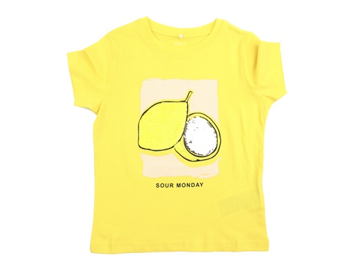 Name It Aspen Gold Paillet Top - Str.    9-10y 134/140cm