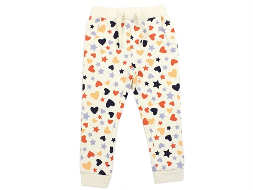 Name It Buttercream Sweatpants Hjerter/stjerner