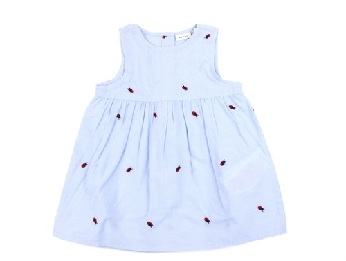 Name It Chambray Blue Mariehøns Spencer Kjole - Str. 1m 56cm