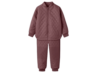 Name It termosæt rose brown med forstærkninger