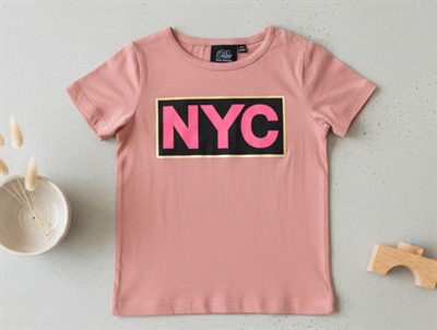 Petit by Sofie Schnoor t-shirt NYC dusty rose