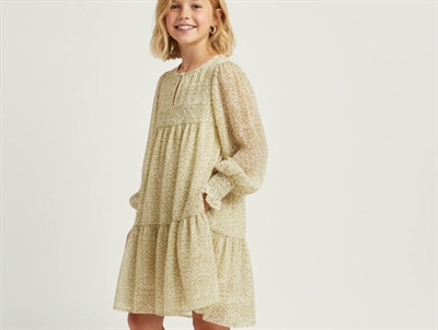Sofie Schnoor Girls kjole Izma yellow flower