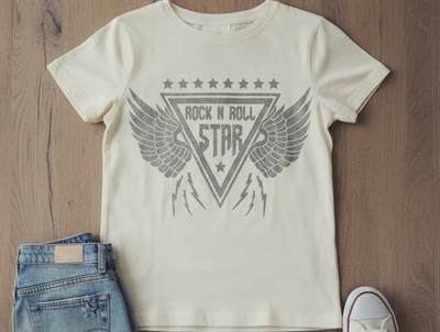 Sofie Schnoor Girls t-shirt råhvid