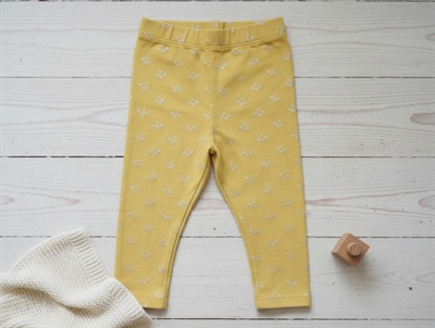 Petit by Sofie Schnoor leggings Lily gul kirsebær glitter