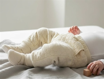 Petit by Sofie Schnoor sweatpants Estralla cream glitter