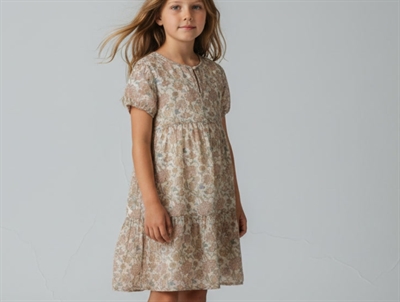 Sofie Schnoor Girls kjole Izma light rose flower