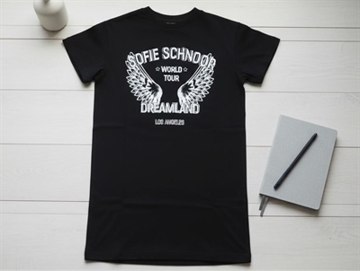 Sofie Schnoor Girls t-shirt/kjole sort