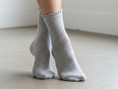 Petit by Sofie Schnoor strømper silver glitter (3-pak)