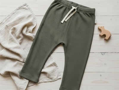 Petit Piao chocolate brown bukser modal