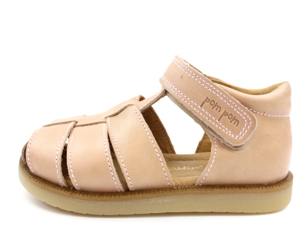 Den sandsynlige jøde bue Pom Pom sandaler rosa læder | 599,90.-