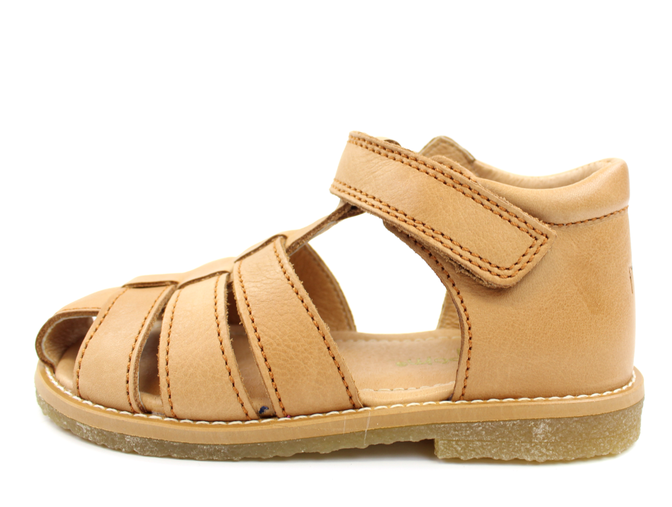 Pom Pom sandaler camel læder | 6394/70 | sommerudsalg hos