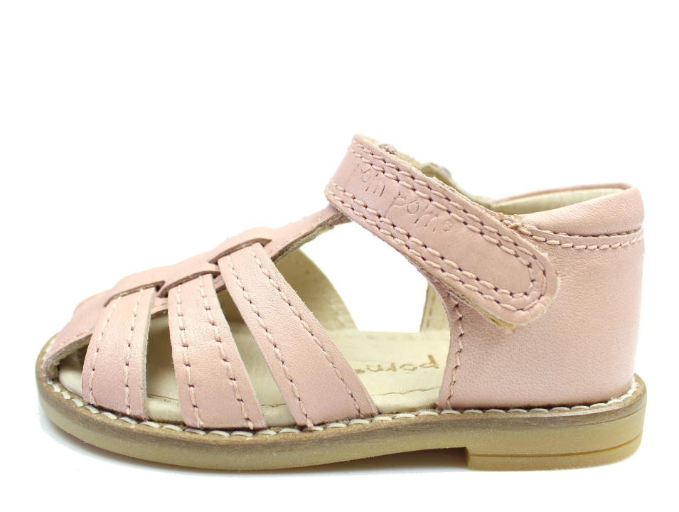 Pom Pom sandaler rosa læder | 4210/07 Rose Baby UDSALG og gode tilbud
