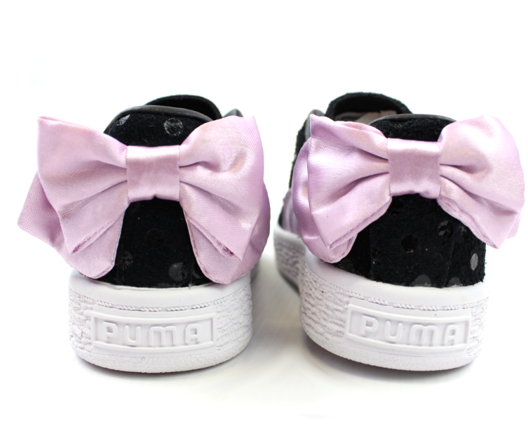 Puma sneakers sort med prikker og sløjfe Bow str. | 449,90.-