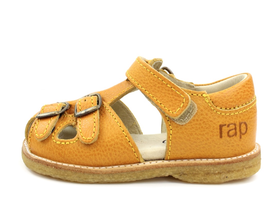 Bering strædet afstand Fremmedgørelse RAP sandal gul med spænder | 12-10017-11 | Fra 629,90.-