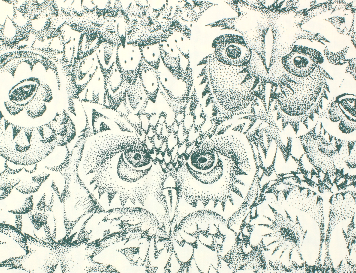 Soft Gallery owl sengetøj junior Green | 475,00.-