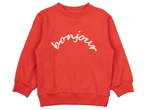 The New Siblings Nevada Sweatshirt Poppy Rød