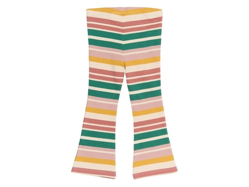 The New Siblings Ocean Bootcut Bukser Multi Stribet - Str. 2y 92cm