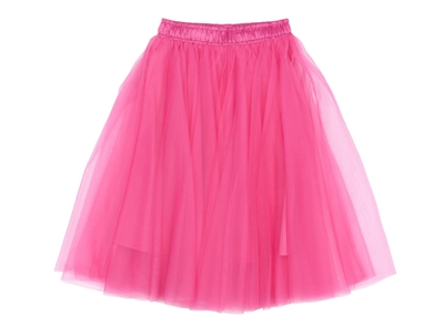 Bagside af pink tylskørt fra THE NEW