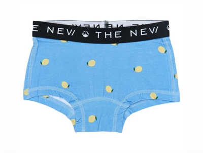 blå underbuks med citronprint fra THE NEW underbukser gardenia med citronprint 2-pak