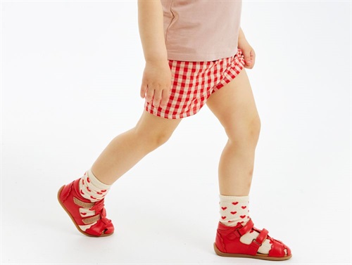 The New Siblings Nelly Shorts Poppy Red Ternet