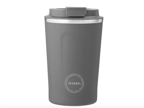 Aya&Ida Dark Grey Termokop 380ml