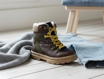 Wheat dark brown vinterstøvle Toni Hiker med TEX