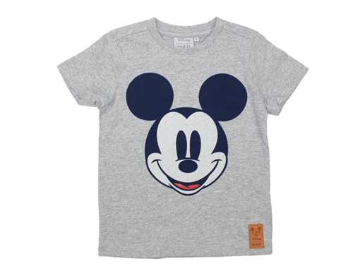 Wheat t-shirt Mickey melange grey