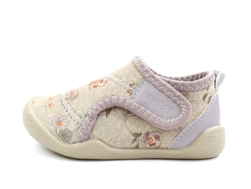 Wheat Purple Poppy Flowers Badesko/strandsko Shawn - Str. 27