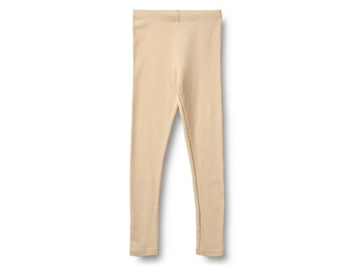 Wheat Maddy Rib Leggings Macadamia - Str. 4y 104cm